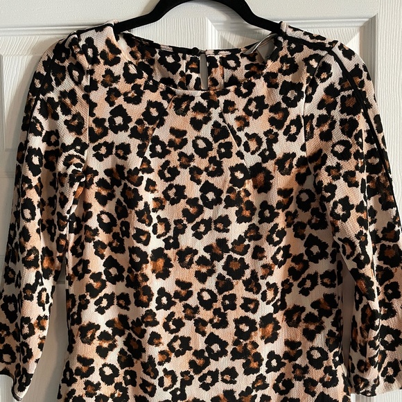 H&M Leopard Cheetah Print Dress - Women's Size 2 🐆 - Picture 3 of 7